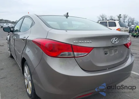 2011 Hyundai Elantra Limited из США, поврежденный, VIN 5NPDH4AE7BH053702